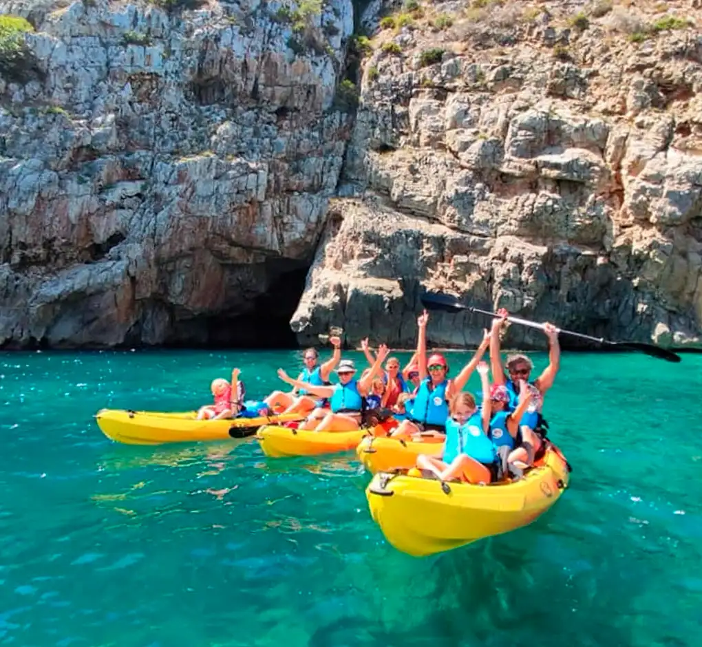 Tour en Kayak a la Cova Tallada